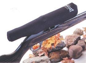 Scopecoat Scope Cover Large 12.5" x 42mm Black Neoprene Protector