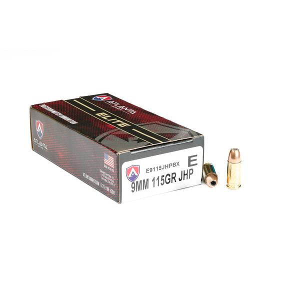 Atlanta Arms Elite 9mm Luger / Parabellum 115 gr JHP ammo