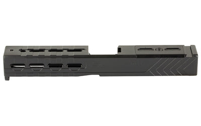 Sylvan Arms Custom Slide with Trijicon RMR Cut for Glock 17 Gen 3, DLC Finish, Black, Includes Cover/Adapter Plate