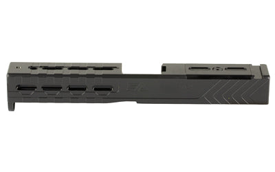 Sylvan Arms Custom Slide with RMR Cut for Glock 17 Gen 5, DLC Black, Includes Internals and Adapter Plate