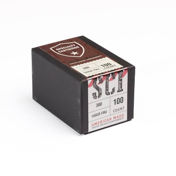 Atlanta Arms 380 .355" 100 gr Full Metal Jacket Bullets 100-Count