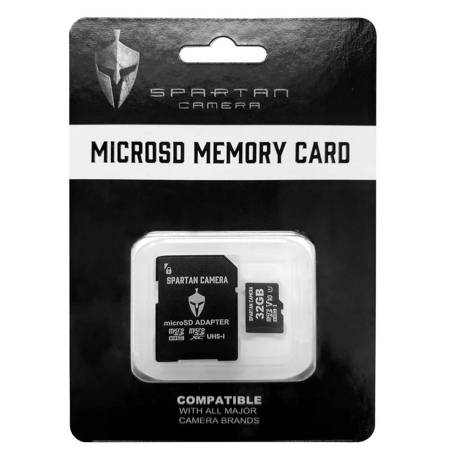 Spartan Camera 32GB Micro SD Card Class 10 for GoLive 2 Eclipse Lumen