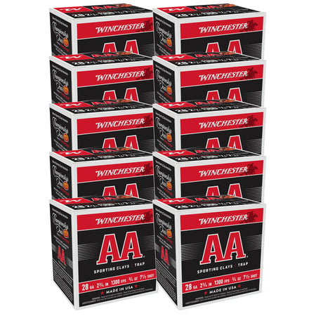 Winchester AA Supersport Sporting Clay 28 Gauge 2.75 in / 2.75 in #7.5 3/4 oz 1300 FPS