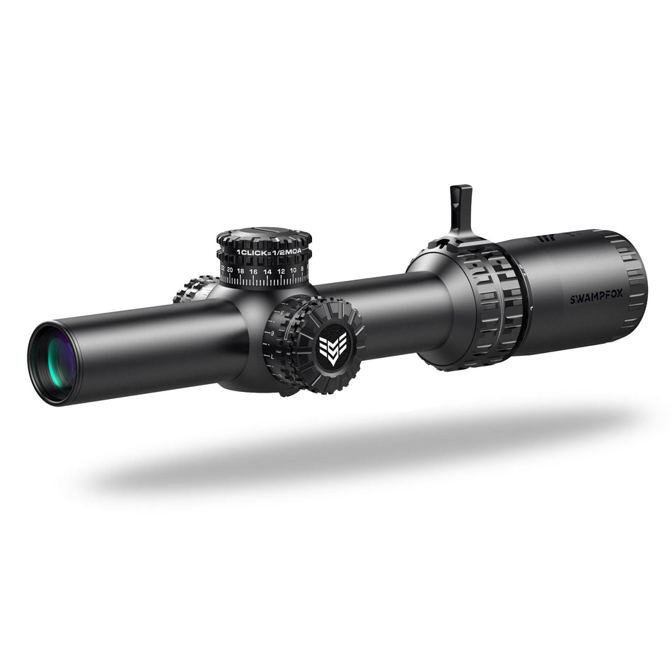 Swampfox Optics Arrowhead 1-8x24mm Guerrilla Dot MOA Long