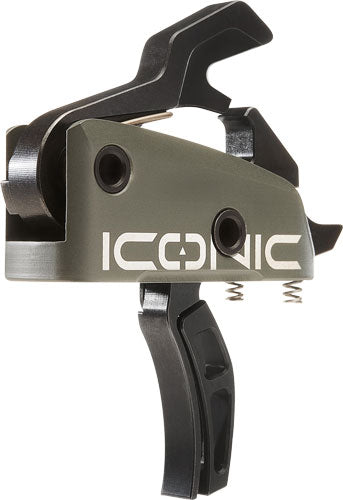 RISE Armament Iconic Green 2-Stage AR-15 Trigger with Pins
