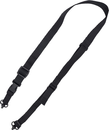 Tac Shield 2N1 Warrior QD Push Button Swivel Sling Black