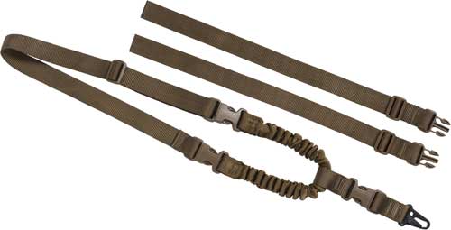 Tac Shield Single Point Shock Sling II Tactical Coyote Firearm Sling