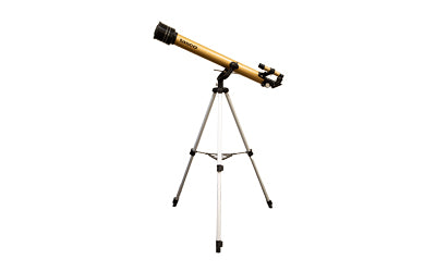 Tasco LUMINOVA Gold 60X800mm Refractor Telescope Matte Gold Finish with Aluminum Tripod 40060660