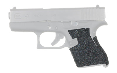 TALON Grips Evolution Rubber Adhesive Grip for GLOCK 42/43 Black EV04-PRO
