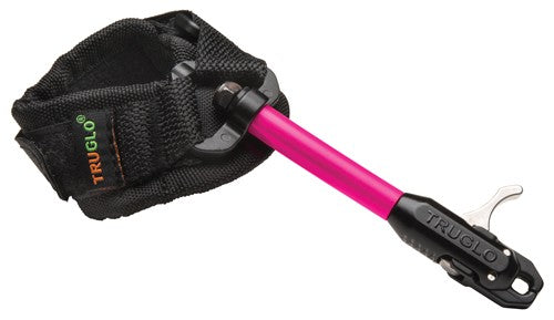 TRUGLO Speed Shot XS Junior Dual Jaw Velcro Wrist Release - Black
