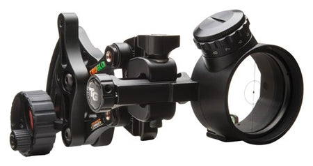 TruGlo Range Rover Pro Bow Sight with Green LED Dot Black