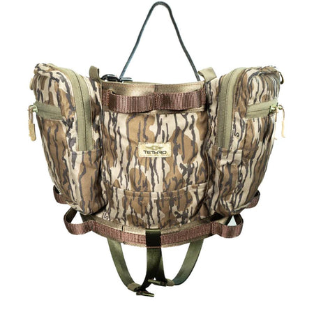 Tethrd Workhorse Saddle Kit XL Mossy Oak Bottomland with Lineman and Tether Rope