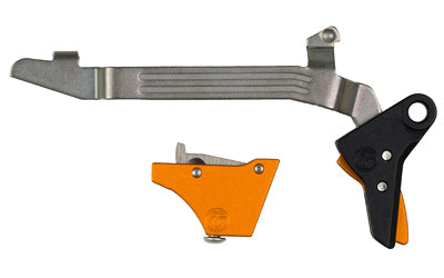 Timney Alpha Competition Trigger Orange Fits Glock Gen 3/4 Large Frame 20/21/29/30/40/41