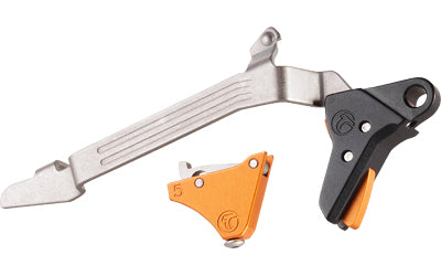 Timney Alpha Competition Trigger Orange Fits Glock Gen 5 Large Frame 20/21/29/30/40/41