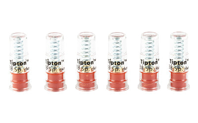 Tipton Snap Caps for 38 Special/357 Magnum, Translucent Red, 6-Pack 321398
