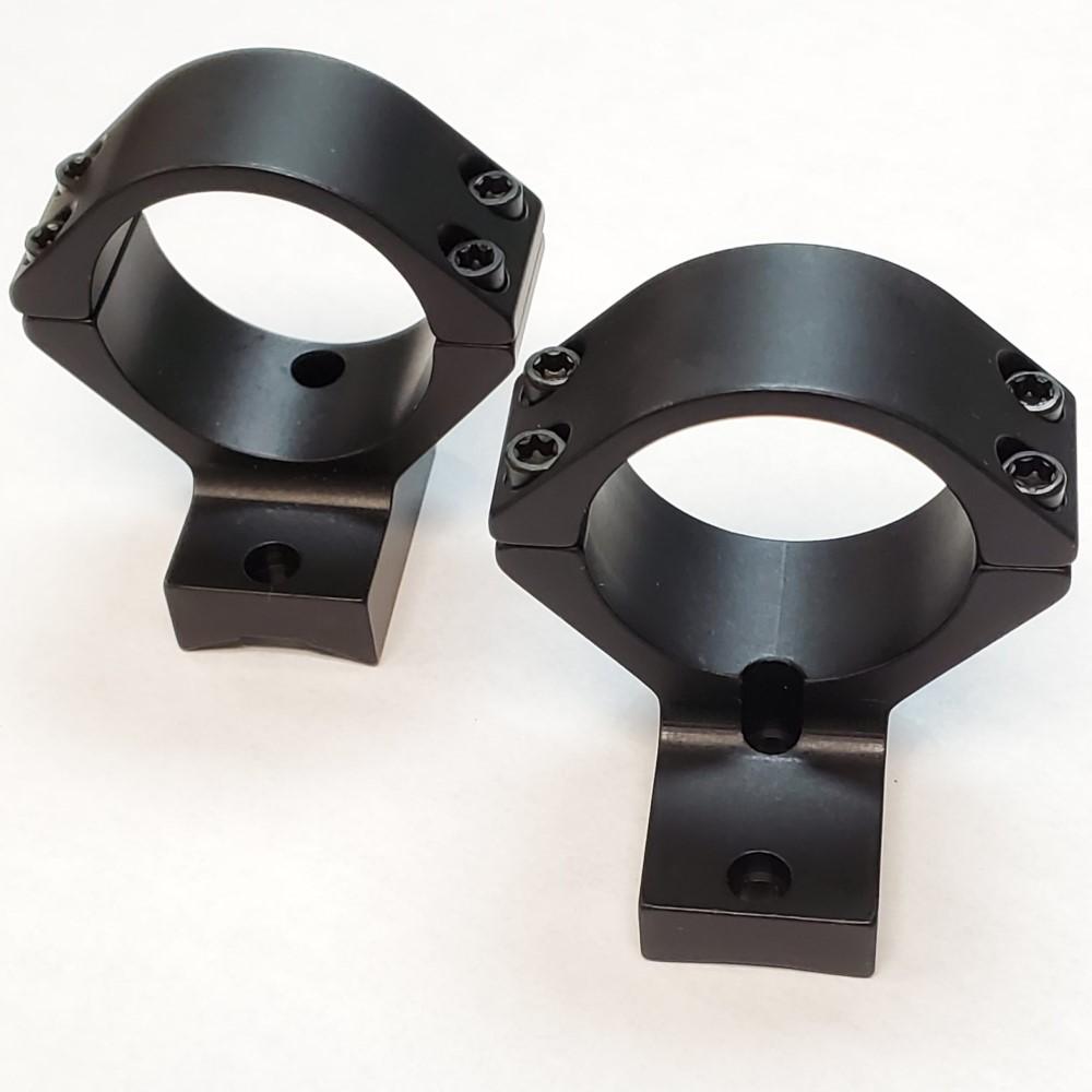 Talley CZ 600 One-Piece Scope Mounts 30mm High Extended - Black - 2/ct