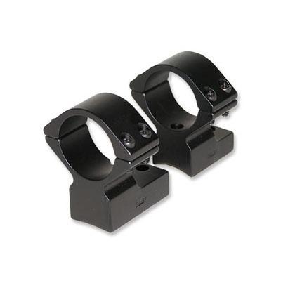 Talley Lightweight Alloy Scope Mounts - 1" High - Black Anodized - Weatherby Accumark Magnum Mark V 9-Lug