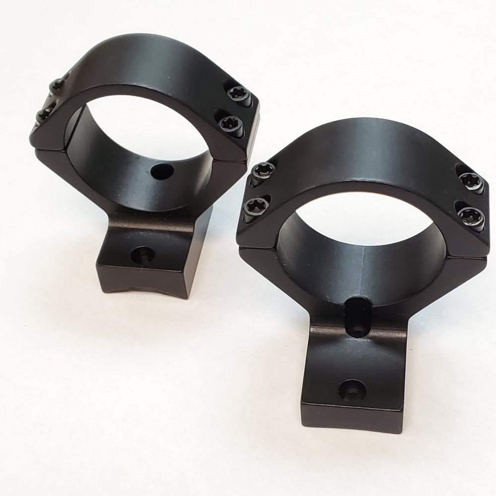 Talley CZ 600 Integrated Scope Mounts 1" High Extended Black 2-Count