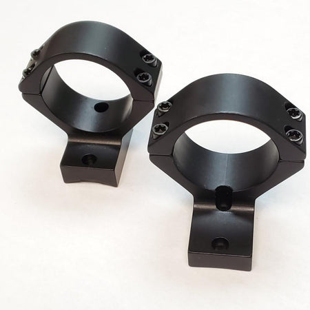 Talley CZ 600 Integrated Scope Mounts 1" High Extended Black 2-Count