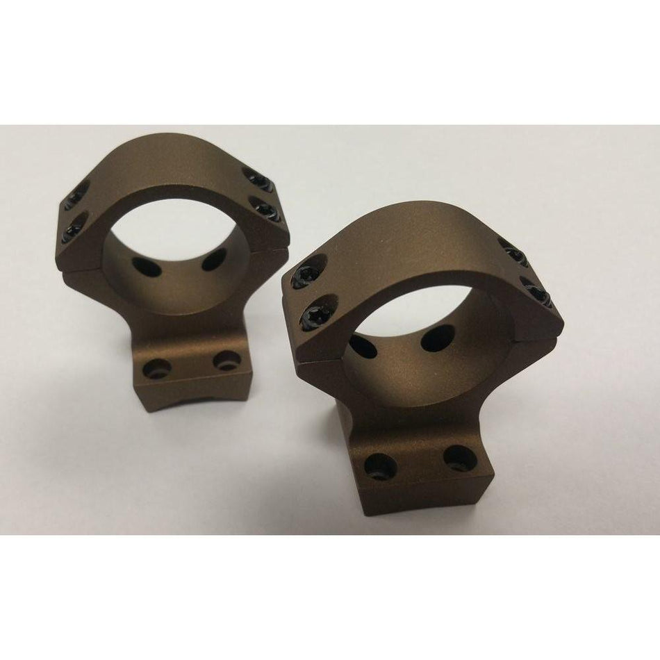 Talley Browning X-Bolt 20 MOA Scope Mounts - 34mm Medium - Short/Super Short - Burnt Bronze