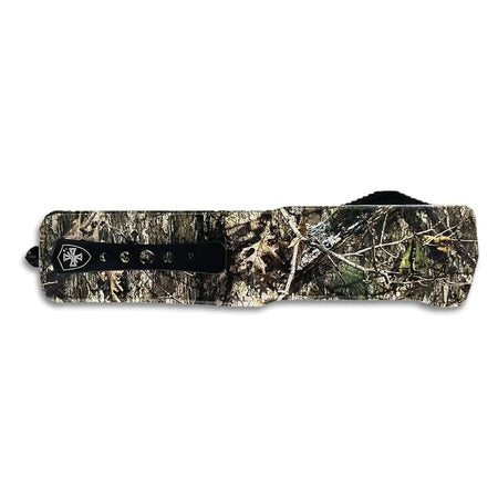Templar Knife Premium Weighted Large Folding Knife 3.5" D2 Tanto Blade Mossy Oak Country DNA