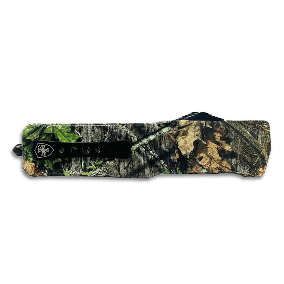 Templar Knife Premium Weighted Large 3.5" D2 Dagger Blade Mossy Oak Obsession
