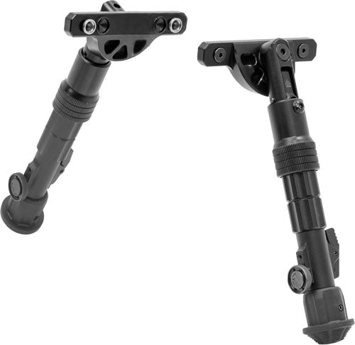 UTG Recon Flex KeyMod Bipod Matte Black Center Height 5.7"-8"
