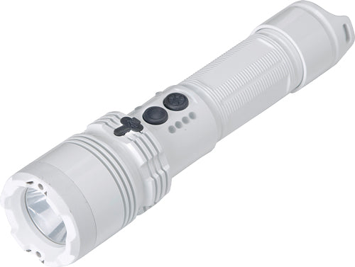 Guard Dog Lightsafer Max Voltage Stun Gun with Tactical Light - White