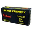 Tulammo Steel .380 ACP/Auto 95 gr FMJ ammo