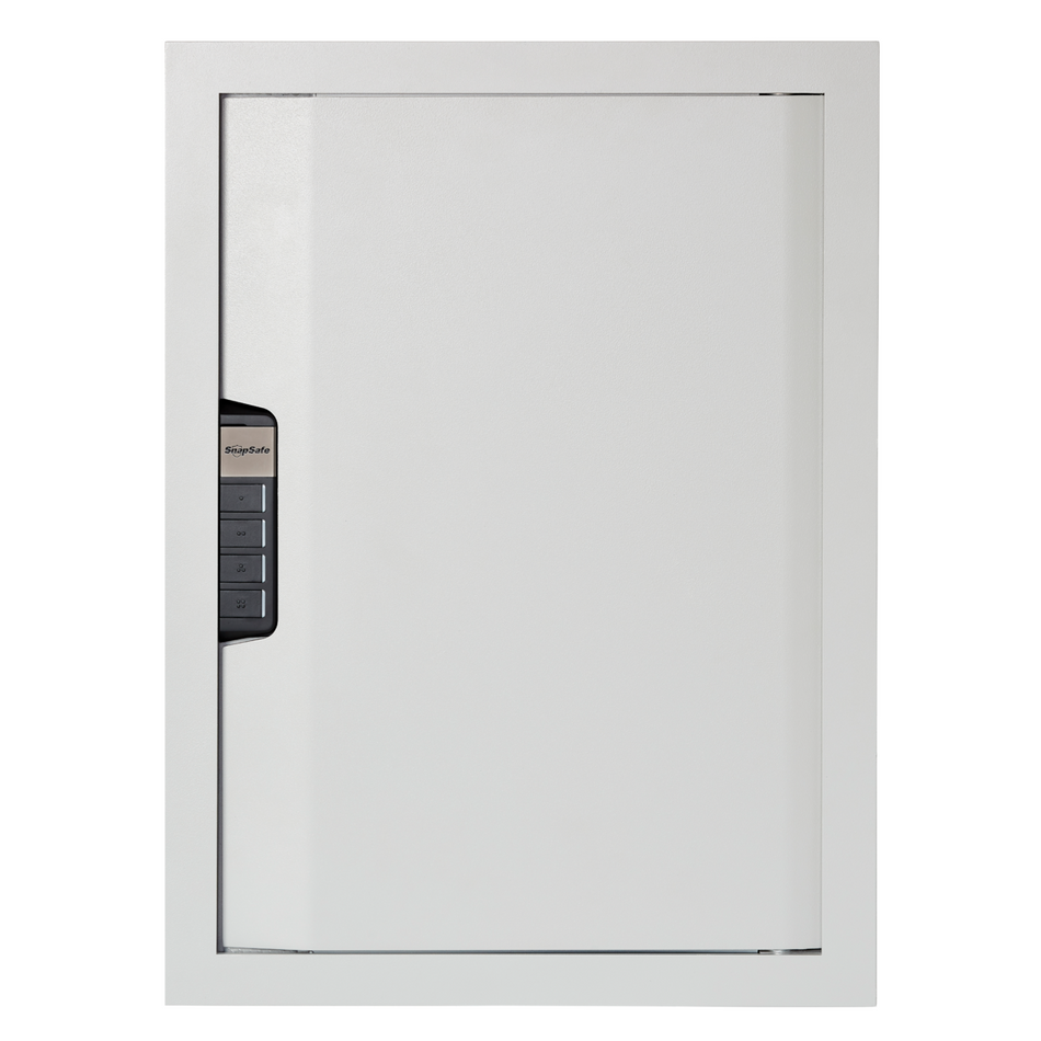 SnapSafe Electronic In-Wall Gun Safe with Key Backup