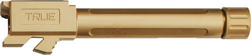 True Precision Glock 17 Threaded Barrel Gold TiN Finish