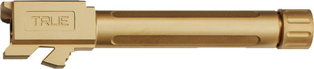 True Precision Glock 17 Threaded Barrel Gold TiN Finish