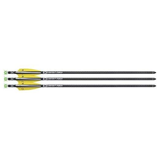 TenPoint EVO-X CenterPunch Lighted Alpha-Blaze Carbon Crossbow Arrows 20" 3 Pack