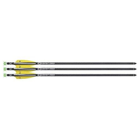 TenPoint EVO-X CenterPunch Lighted Alpha-Blaze Carbon Crossbow Arrows 20" 3 Pack