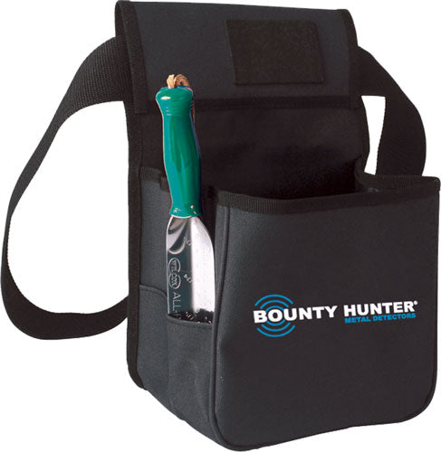 Bounty Hunter Metal Detecting Pouch and 9 Inch Digger Combo 2 Pockets