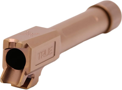 True Precision Springfield Hellcat Threaded Barrel Copper TiCN 3.84 inch