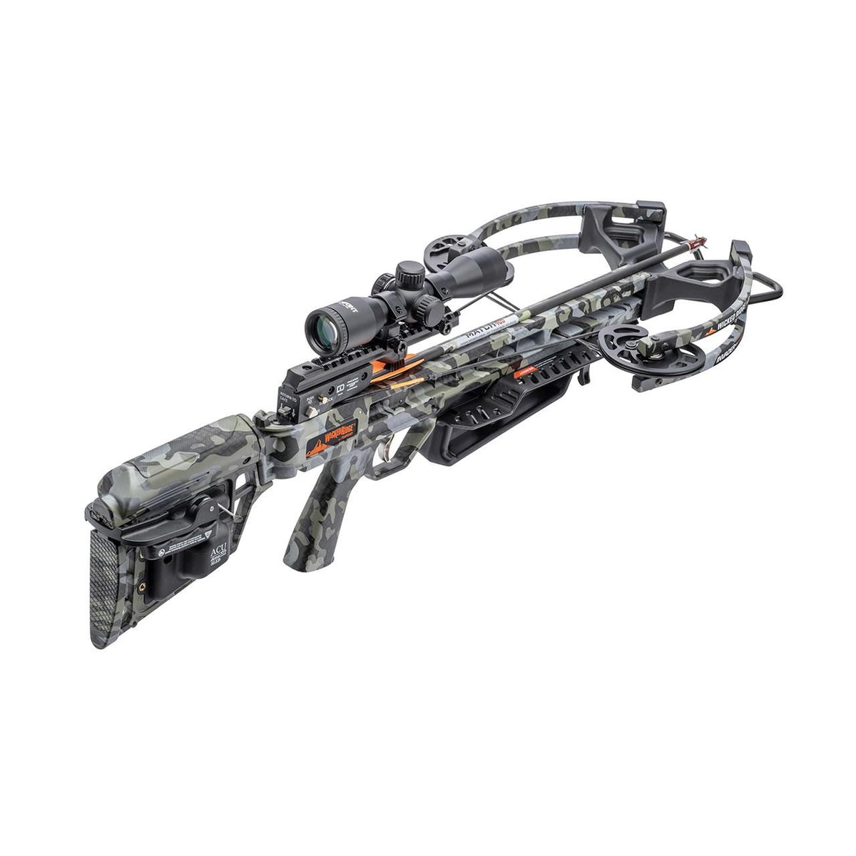 Wicked Ridge by TenPoint Invader M1 Crossbow with ACUdraw De-Cock and Pro-View 400 Scope