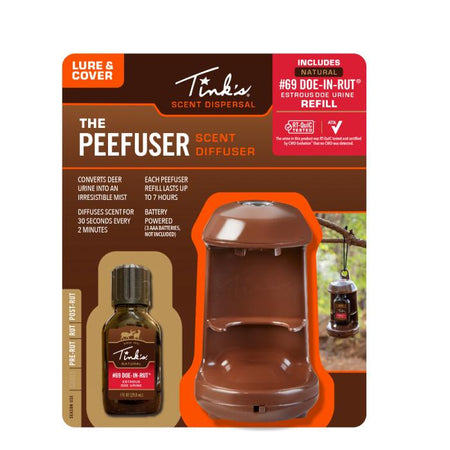Tink's PeeFuser Scent Diffuser Unit with #69 Natural Doe Urine Refill