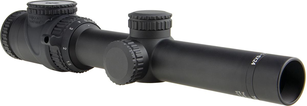 Trijicon AccuPoint Rifle Scope 1-6x24mm Duplex with Green Dot Reticle