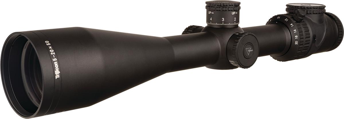 Trijicon AccuPoint Rifle Scope 5-20x50mm MRAD Ranging Crosshair w/ Green Dot Reticle