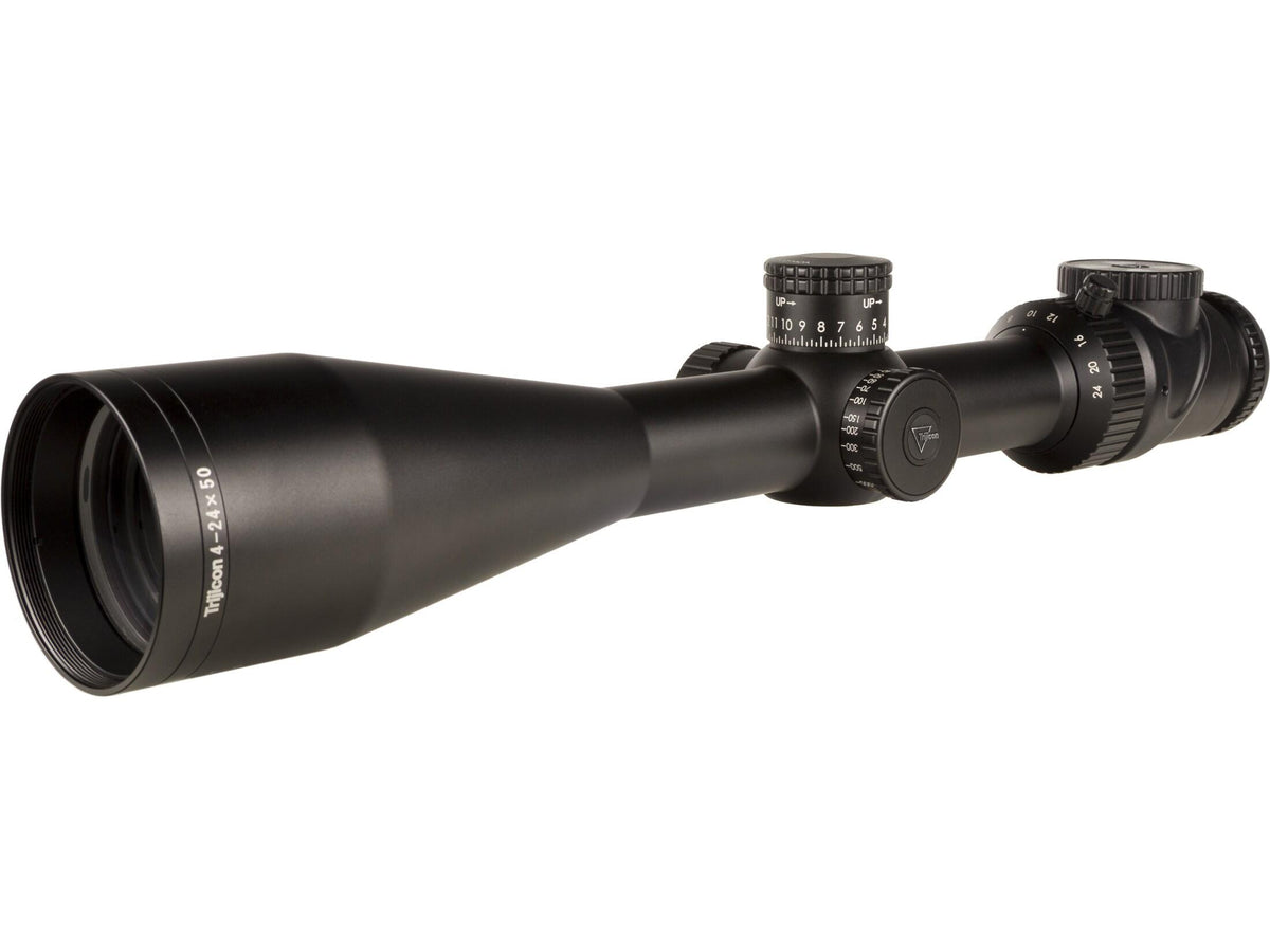 Trijicon AccuPoint Rifle Scope 4-24x50mm MOA Ranging Crosshair with Green Dot Reticle