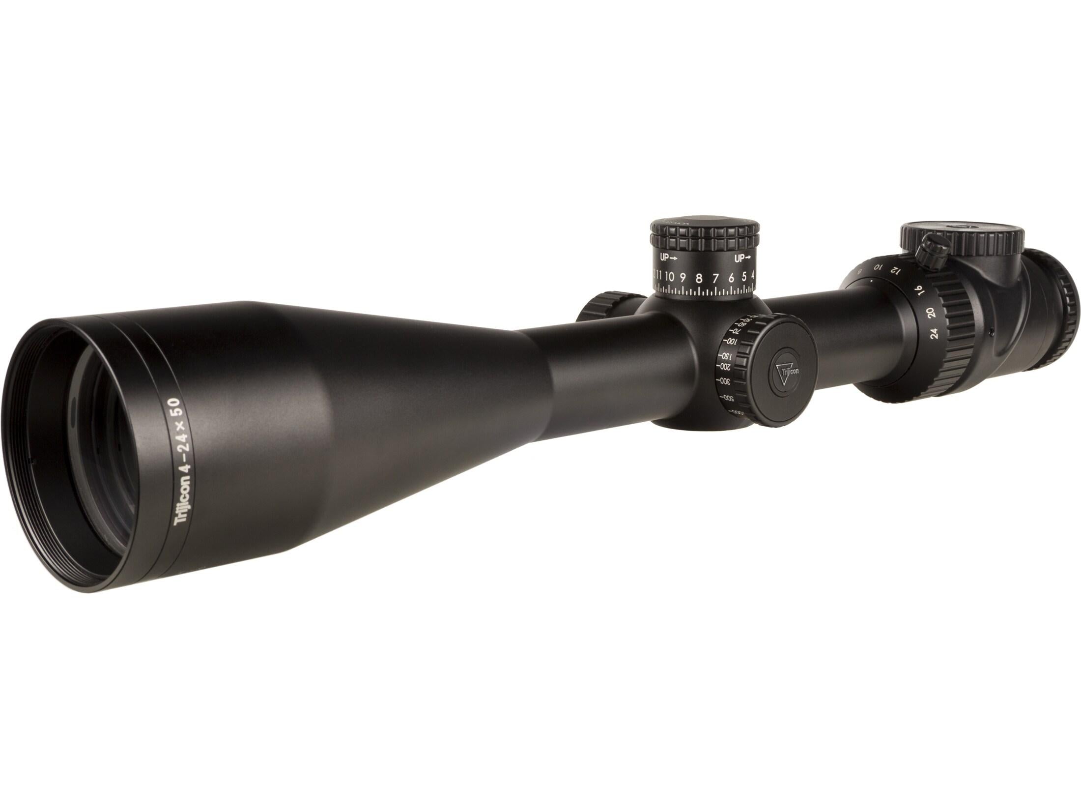 Trijicon AccuPoint Rifle Scope 4-24x50mm MOA Ranging Crosshair with Green Dot Reticle