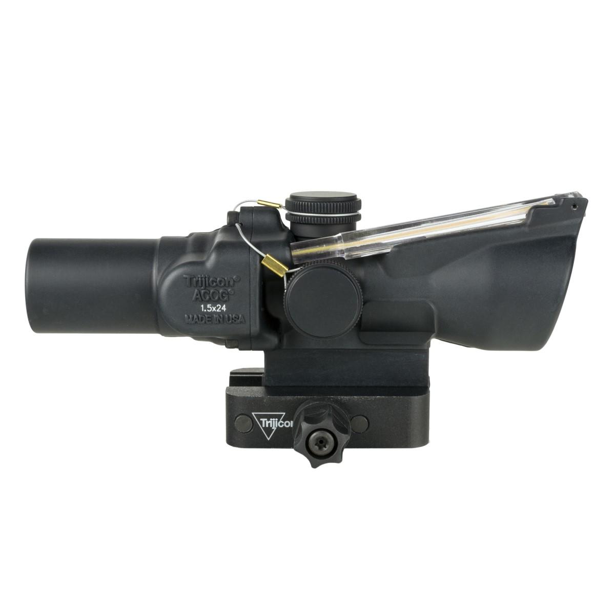 Trijicon ACOG 1.5x24 Compact Riflescope with Amber Crosshair Reticle