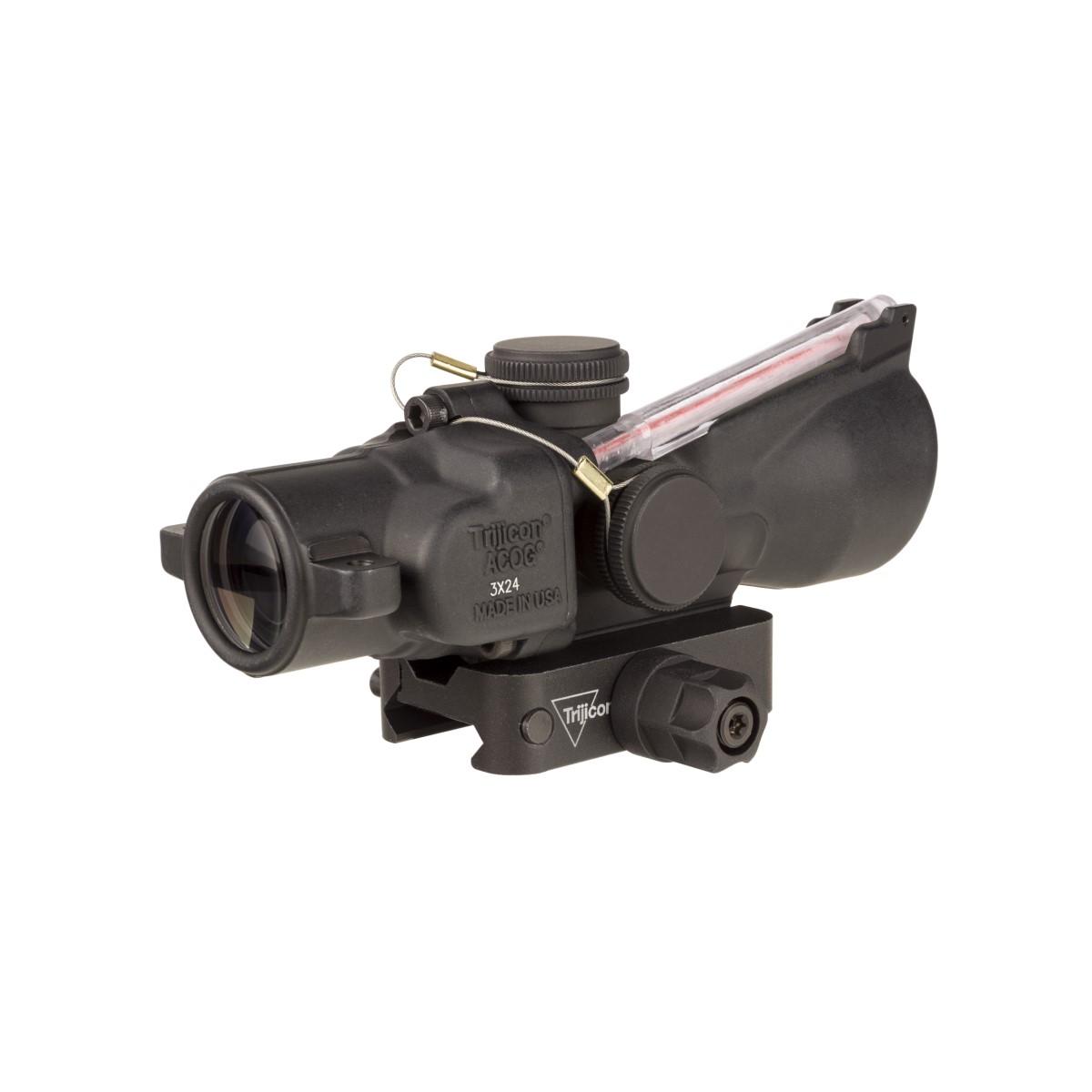 Trijicon ACOG 3x24 Compact Riflescope Low Mount Red Horseshoe Dot Reticle