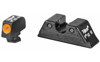 Trijicon HD Night Sights for Glock MOS 17/19/26/27/33/34, Orange Front Outline GL114-C-601089