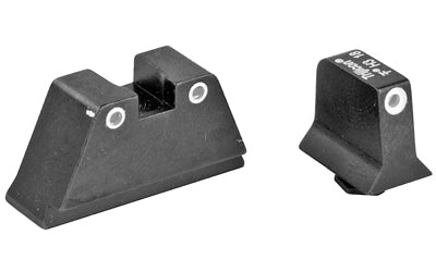 Trijicon Bright & Tough Suppressor Night Sights, Glock 17/19/22/23/26/27 Series, Green Front/Yellow Rear GL201-C-600651