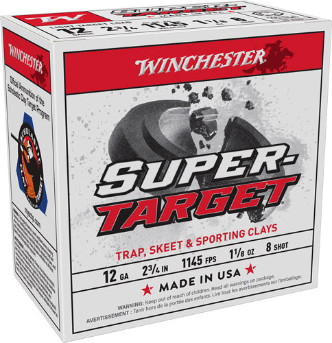 Winchester Super-Target Light Target 12 Gauge 2.75 in / 2.75 in #8 1-1/8 oz