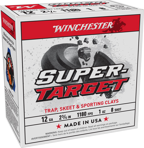 Winchester Super-Target Xtra-Lite 12 Gauge 2.75 in / 2.75 in #8 1 oz