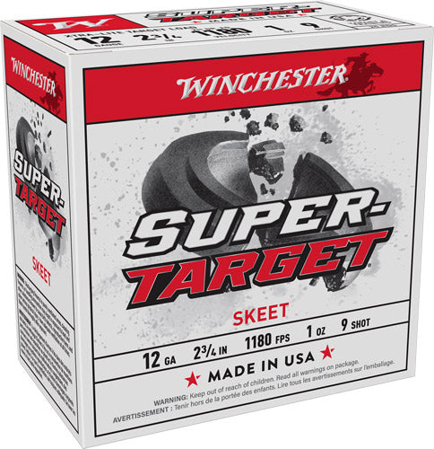 Winchester Super-Target Xtra-Lite 12 Gauge 2.75 in / 2.75 in #9 1 oz
