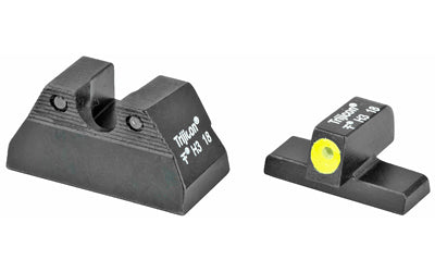 Trijicon HD Night Sight Set for H&K USP Compact, Yellow Front, Green Tritium 3-Dot HK108Y-600598